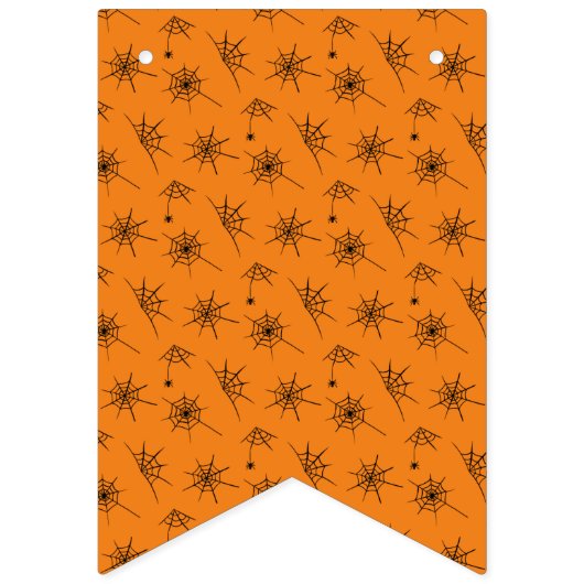 Spider Web Bunting Flags Vlaggetjes (Eerste vlag)