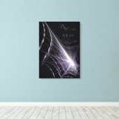 Spider Web Canvas Afdruk (Insitu (Houten vloer))