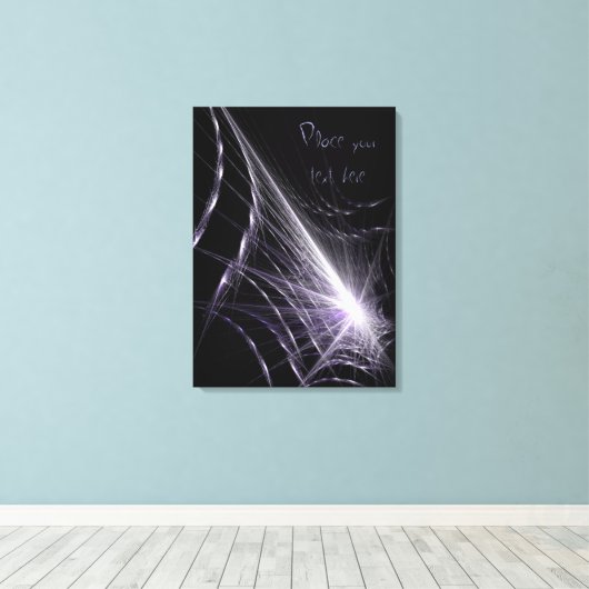 Spider Web Canvas Afdruk (Insitu (Houten vloer))