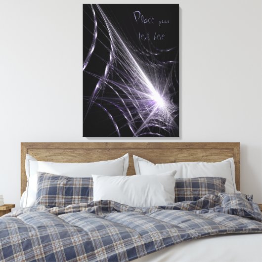 Spider Web Canvas Afdruk (Insitu (Slaapkamer))