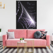 Spider Web Canvas Afdruk (Insitu (Woonkamer))