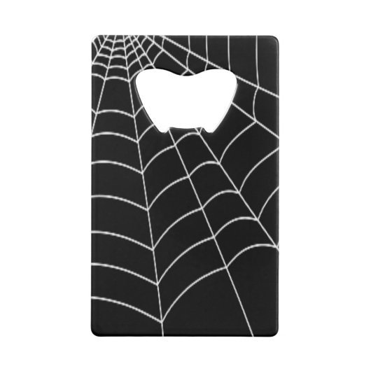Spider Web Creditkaart Flessenopener (Achterkant)