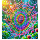 Spider Web Douchegordijn (Voorkant)
