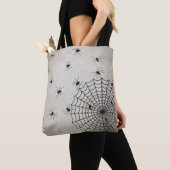 Spider Web en spoky Spiders Tote Bag (Dichtbij)