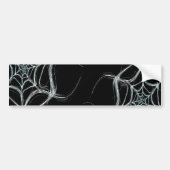 Spider Web Fractal Background Bumpersticker (Voorkant)