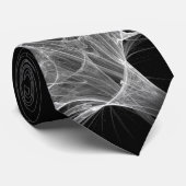 Spider Web Fractal Design Stropdas (Opgerold)