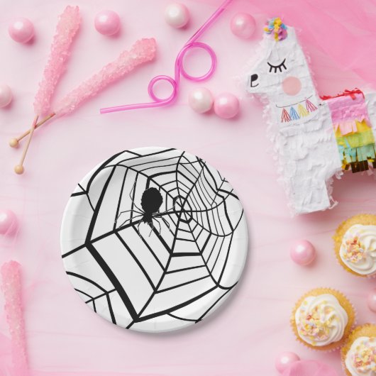 Spider Web - Halloween - Bord papier (Feest)