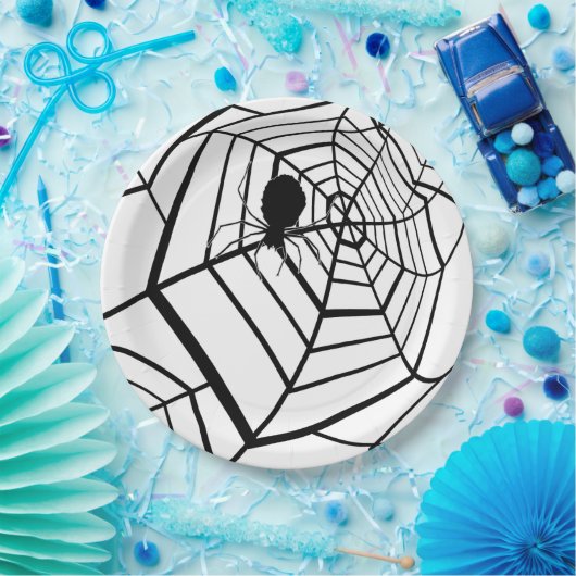 Spider Web - Halloween - Bord papier (Feest)
