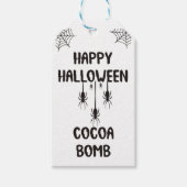 SPIDER WEB HALLOWEEN COCOA BOMB DIRECTIES CADEAULABEL (Voorkant)