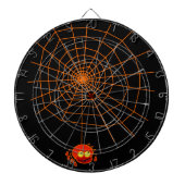Spider Web Halloween Dart Board Dartbord (Voorkant)
