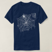 Spider Web Halloween Gift Spider T-shirt (Design voorkant)