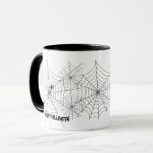Spider Web Halloween Mok (Voorkant links)