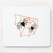 Spider Web Halloween Muismat (Voorkant)
