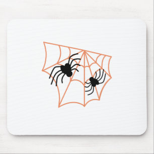 Spider Web Halloween Muismat