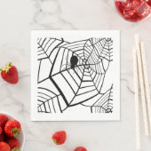 Spider Web - Halloween - Paper Napkin Servetten (Insitu)