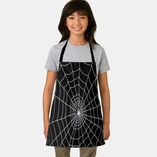 Spider Web Halloween Schort (Insitu)