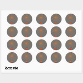 Spider Web Halloween Sticker (Vel)