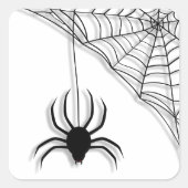 Spider Web Halloween Stickers (Voorkant)