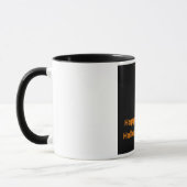 Spider Web Happy Halloween Mok (Links)