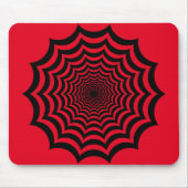 Spider Web Hypnotic Muismat (Voorkant)