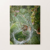 Spider Web Insect Wildlife Jigzaag Puzzle Legpuzzel (Verticaal)