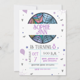 Spider Web Invitation Kaart