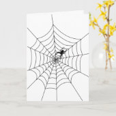 Spider Web Kaart (Gele Bloem)