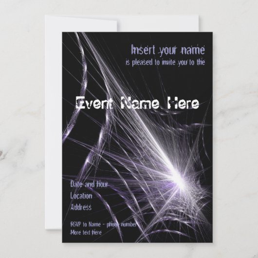 Spider Web Kaart (Voorkant)