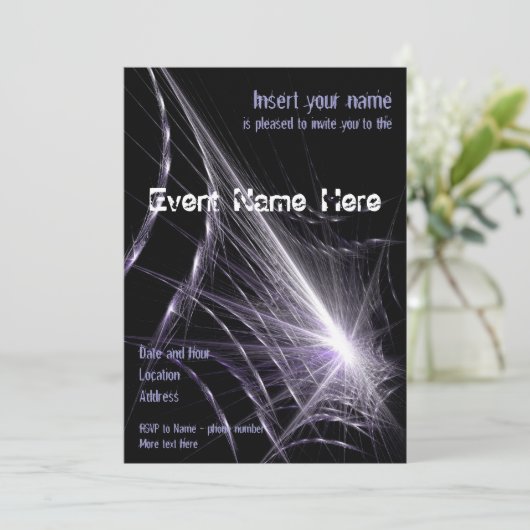 Spider Web Kaart (Staand voorkant)