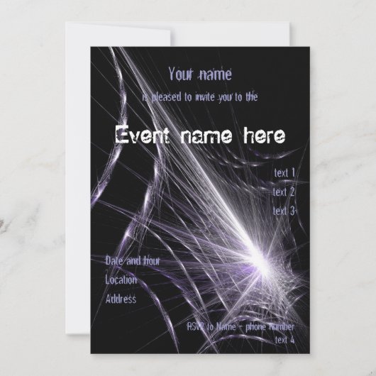 Spider Web Kaart (Voorkant)