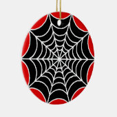 Spider Web Keramisch Ornament (Rechts)