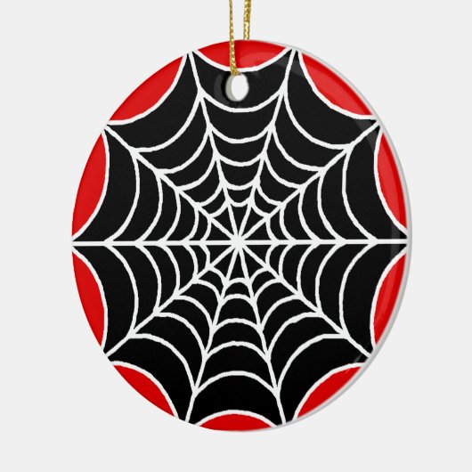 Spider Web Keramisch Ornament (Links)
