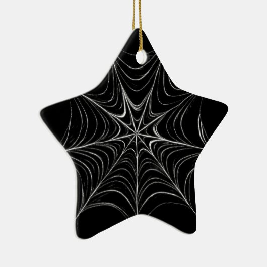 Spider Web Keramisch Ornament (Rechts)