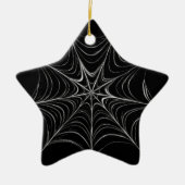 Spider Web Keramisch Ornament (Voorkant)