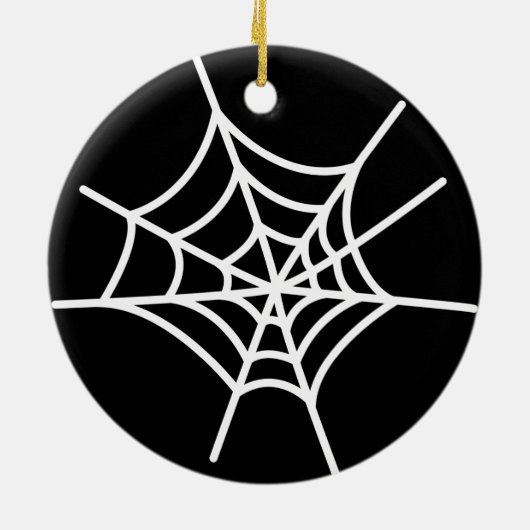 Spider Web Keramisch Ornament (Achterkant)