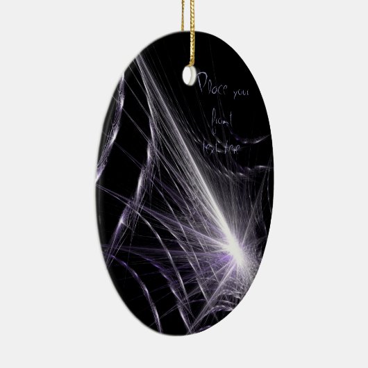 Spider Web Keramisch Ornament (Rechts)