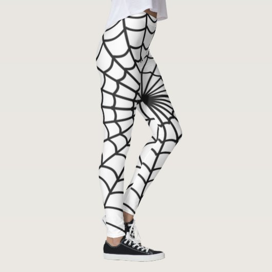 Spider Web Leggings, Halloween kostuum Leggings (Rechts)
