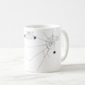 spider web net koffiemok (Voorkant rechts)