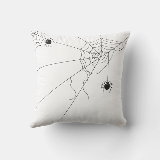 spider web net kussen (Achterkant)