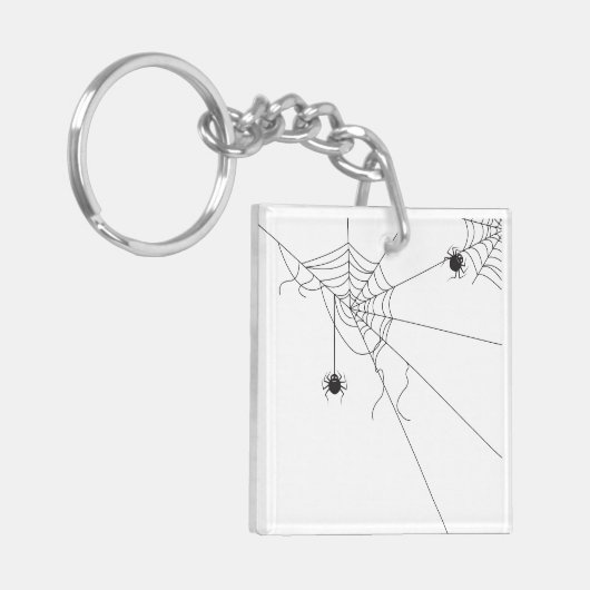 spider web net sleutelhanger (Voorkant Links)
