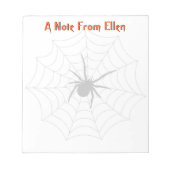 Spider Web Notitieblok (Voorkant)