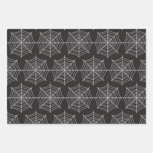 Spider Web Pattern Inpakpapier Vel (Voorkant 3)