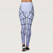 Spider Web Pattern ~ London Fog Design ~ * ~ Leggings (Achterkant)