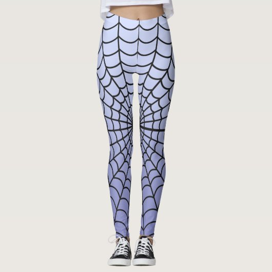Spider Web Pattern ~ London Fog Design ~ * ~ Leggings (Voorkant)
