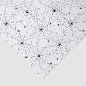 Spider Web Pattern over whitepapier Tissuepapier (Detail)