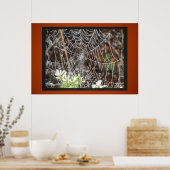 Spider Web Poster (Keuken)