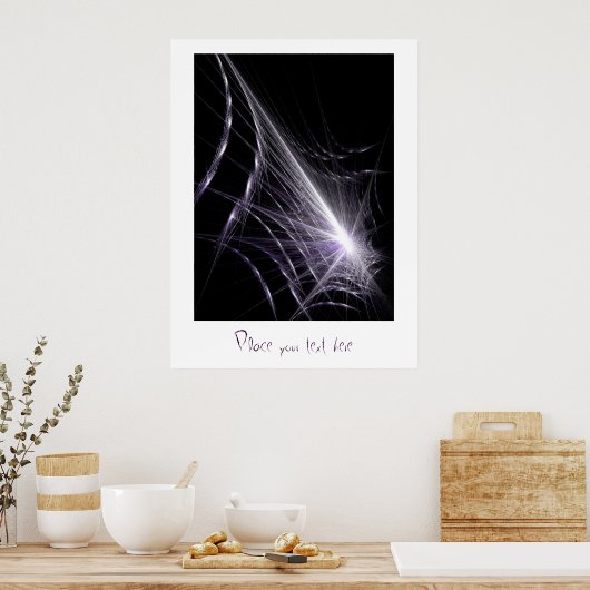 Spider Web Poster (Keuken)