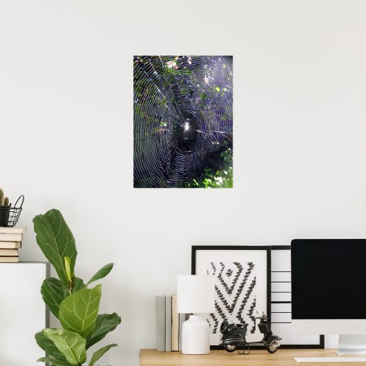 Spider Web Poster (Thuiskantoor)
