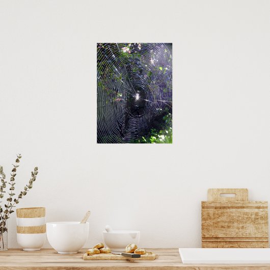 Spider Web Poster (Keuken)