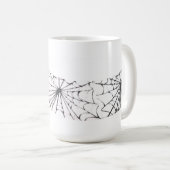 Spider Web Ribbon Koffiemok (Voorkant rechts)